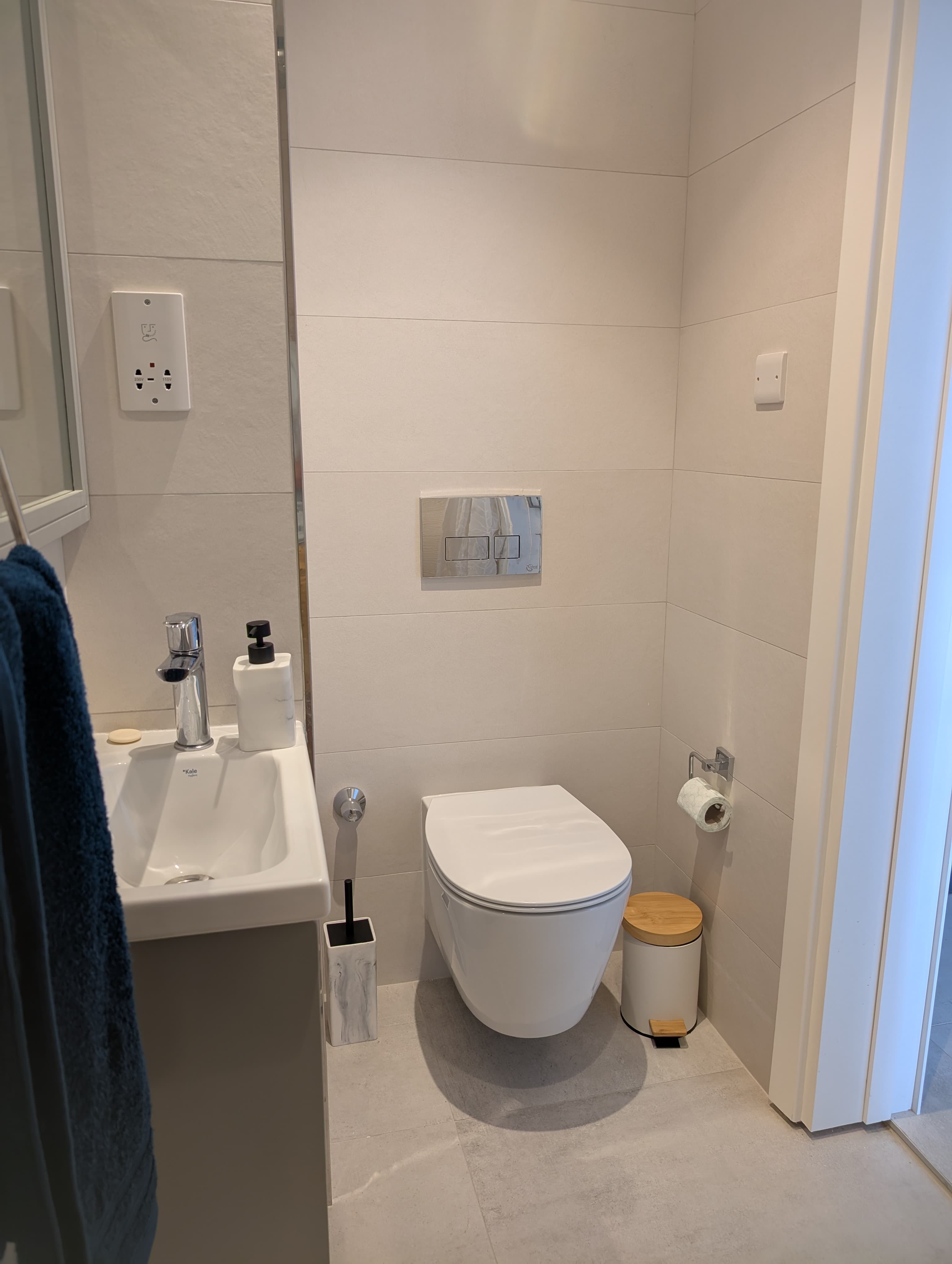 Čisté toaletní zařízení